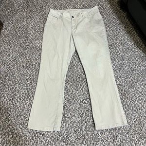 Riders by Lee Khaki Colored jeans; Sz 16W